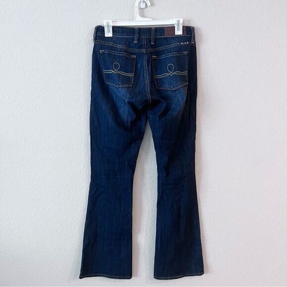 Lucky Brand Sofia Boot Cut Jeans Dark Wash Blue Denim Size 6/28 Regular - Picture 2 of 7